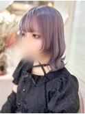 《Kanna》ブリーチカラー/ブルーラベンダー/韓国/大宮/ウルフ