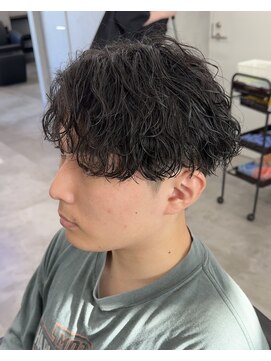 ネクストメンズ 表参道(NEXT men's) ウルフ/アッシュブラック/カルマパーマ/ベリー/ウルフ