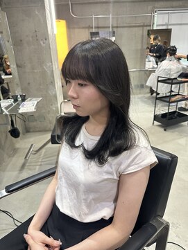 ラック(LUCK) カール/セミディ/シアーカラー/姫カット/韓国船橋