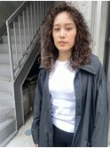 bibito ネオソバージュ　大人ハードパーマ　スパイラルミディ