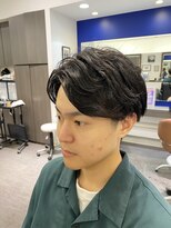 スカイシープレイス 錦糸町&nbsp;ニュアンスパーマ[錦糸町/理容室/メンズ/バーバー/フェード]