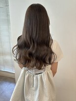 ユーフォリア 青山(Euphoria)&nbsp;ブリーチなしWカラーでつくるオリーブベージュ◎担当ももこ