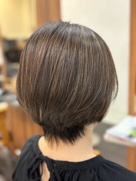 シーズンプラス(SEASON PLUS) 絶壁解消/ひし形/大人可愛い/斜めバング/30代40代/ミセスヘア16A