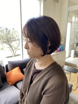 サラ 新宮店(SARA) 【福岡新宮】前髪ふんわり大人小顔ボブ 20代 30代 40代