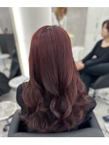 アルドーレフィエロ シンサイバシ(Ardore fiero shinsaibashi)&nbsp;ブリーチなしで出来るカシスレッド×レイヤー♪[白川幸太]