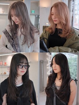 ヴァンシィー(VANCY) 【vancy hair】ハイトーン/ナチュラルカラー/ケアブリーチ