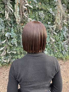 ノーブルヘアー(NOBLE HAIR) ぱつっとボブ