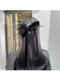 卒業式ヘアセット