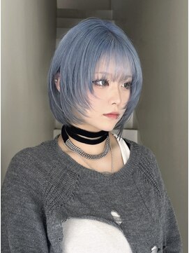 サイ(sai) 前髪/アンブレラカラー/こなれミディ/イメチェン/ウェーブパーマ