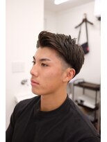 パストアンドニュー(past and new) 世田谷 ツーブロック七三分け