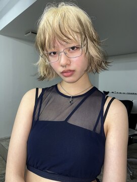 ピクス ヘアー(PIX HAIR) デザインカラーのbob
