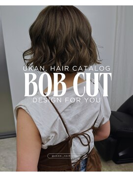 ウカン(UKAN.) カット＋カラー＋トリートメント