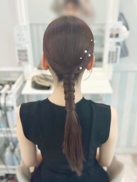 ヘアセットサロン ミント(Hair set salon MINT) タイトローポニー