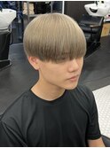 MEN’S HAIR/サーフカール/刈り上げセンターパート/草津