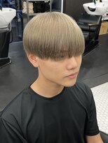 リプレイ 草津店(RIPLAY)&nbsp;MEN’S HAIR/サーフカール/刈り上げセンターパート/草津