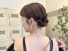 11月結婚式のお呼ばれヘアセット>11月クーポンあり