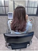 ★バレイヤージュ/ピンクパープル