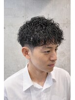 リベルテ 心斎橋(Liberte)&nbsp;信頼感アップ◎黒髪パーマの大人メンズ朝ラクスタイリング