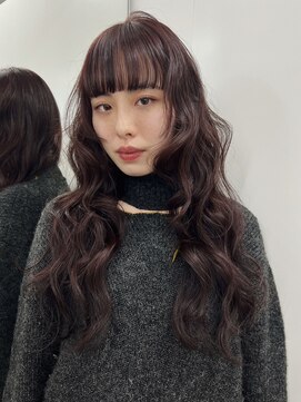 ヌーヴ(Nu:v) ブリーチなし赤髪