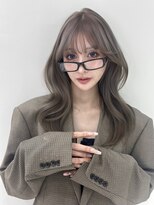 ジーナ 渋谷神南(Zina)&nbsp;Milky Greige × Layer cut