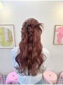 【梅田、茶屋町ヘアセット】ハーフカチモリ