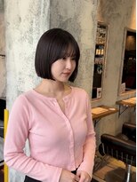 モードケイズ テソロ店(MODE K's) 【王道愛され】切りっぱなしボブ×艶カラー