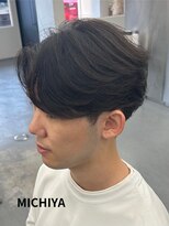 アンドメゾンオム(&Maison. homme)&nbsp;【自然な毛流れ】曲がる縮毛矯正センターパート