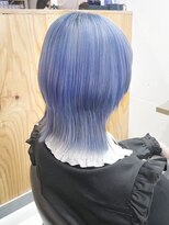 ミラ 新宿(MILA)&nbsp;リーチダブルカラー/前髪ありハイトーンレイヤーカット/新宿