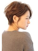 ３０代４０代に人気大人可愛いニュアンスショート