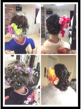 コラボ(hair design co.llabo) 成人式スタイル