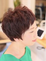 リビーチ ヘア リゾート 赤羽(Rebeach HAIR RESORT)&nbsp;【赤羽リビーチ】短めアシメバングがキュートな大人ショート♪