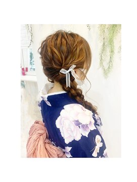 レア(Le'a) 編みおろしツイン