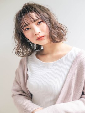 ロンド ルージュ 銀座店(Lond rouge) ミディアムパーマ ゆるふわスタイル