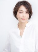 大人ショート/ショートボブ/ヘルシーレイヤー/30代/40代/50代