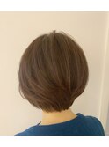 大人ショートボブ