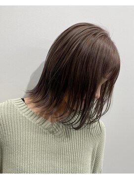 リグフクオカ(L.I.G fukuoka) 【L.I.G fukuoka】外ハネ×ダークベージュ