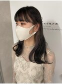 〈Chainon.〉インナーカラー◎グレージュ