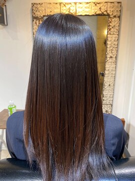 ボンズサロン(BONDZSALON) 艶髪ロングヘア×髪質改善縮毛矯正【麻布十番六本木】