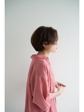 ビュート ヘアー ジョージ(Beaut Hair GEORGE) 簡単オイルスタイリングで上品ショートボブ