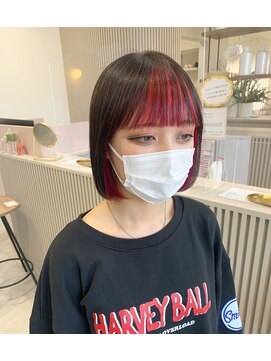 カシェ キョウマチ(cashe’e) Bob×inner color