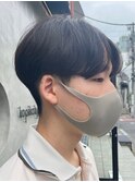 【大人韓国風ニュアンスパーマ&大人メンズセンターパート】