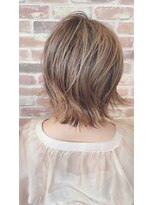 ニスル センター南店(NISURU）&nbsp;似合わせカット/大人ガーリー/ダークアッシュ/着物/センター南