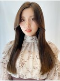 韓国巻き/上品艶髪くびれヘア/韓国ヘア/顔周りレイヤーカット2