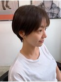 【天神 今泉 大名】王道のショートボブ ラベンダーアッシュ