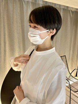 エッセンス(THE ESSENCE) pixiecut切りっぱなしボブエアリーロング美髪ピンクブラウン