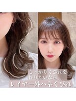 アンクレア アオヤマ(ancrea Aoyama) 大人かわいいくびれヘアシースルーバング　20代30代40代50代