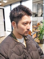 ブルーダー(Bruder)&nbsp;ボックスショート　ツーブロック　漢気アップバング 2