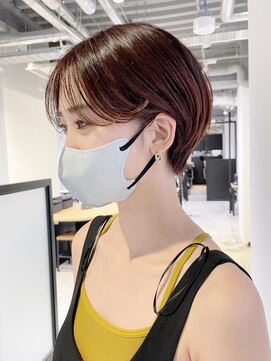 アイティーバイアルバム 北千住店(IT by ALBUM) 大人ショート_大人ガーリーチョコレートプリカール_ba410332