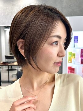 ニーナ せんげん台(nina) 30代40代50代 大人女性/前髪ありショートボブ/ショートヘア