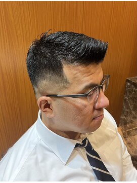 ヘアモード キクチ 銀座店 銀座　理容室　床屋 30代　40代ヘアスタイル